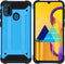 iMoshion Hoesje Geschikt voor Samsung Galaxy M30s / M21 Hoesje - iMoshion Rugged Xtreme Backcover - Lichtblauw
