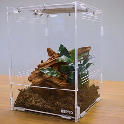 Repto Terra Clear - Insecten Terrarium - 20x15x15 cm