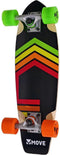 Move - Skateboard - Cruiser - Neon kleuren - Stabiel - Duurzaam hout - Gaaf design