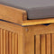 vidaXL - Kussenbox - voor - buiten - 60x50x61 - cm - massief - acaciahout