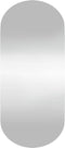 vidaXL - Wandspiegel - 40x90 - cm - ovaal - glas