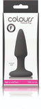 NS Novelties - Colors Pleasures Mini Plug - Anal Toys Buttplugs Zwart