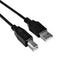 Nanocable 10.01.0104-BK - USB A naar USB B - 300 cm - Zwart