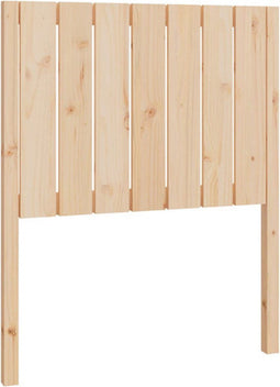 vidaXL - Hoofdbord - 80,5x4x100 - cm - massief - grenenhout