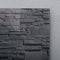Sigel glasmagneetbord - Artverum - 130x55cm - zwart leisteen - SI-GL249