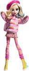 Monster High Enid Sinclair - Modepop - Roze outfit met baret en rugzakaccessoires