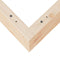 vidaXL - Plantenbak - 70x70x68,5 - cm - massief - grenenhout