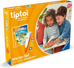Ravensburger tiptoi® Starter Set - Wereldatlas - Interactief leren over de wereld