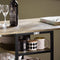 SoBuy FWT62-N - Klaptafel - Opklapbaar met 2 Kleppen - Bruin