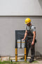 Drabest Telescoopladder MAX - 13 Treden - Werkhoogte 4.55 m - Aluminium