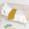 Sprei HappyFriday Basic Kids Dash Mosterd 100 x 130 cm