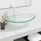 vidaXL - Wasbak - 54,5x35x15,5 - cm - gehard - glas - transparant