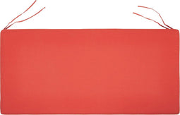 VIVARA - Zitkussen - Rood - 112 x 54 cm - Polyester