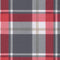 vidaXL - Palletkussens - 2 - st - stof - ruitpatroon - rood