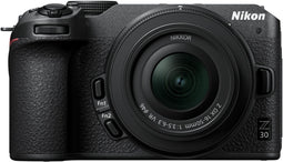 Nikon Z 30 - Systeemcamera - 20,9 MP CMOS - NIKKOR Z DX 12-28mm F/3.5-5.6 PZ VR - Zwart