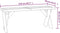vidaXL - Tuinbank - 110 - cm - geïmpregneerd - grenenhout