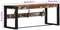 vidaXL - Kapstok - 80x35x35 - cm - massief - gerecycled - hout - meerkleurig