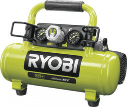 Ryobi R18AC-0 - Luchtcompressor - 4 L - 8 bar - Zwart/Groen