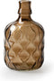 Fles 'dotty' lichtbruin h19 d11 cm