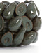 Light&living Vaas deco Ø31,5x23 cm AVOCADO keramiek bruin+groen