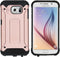 iMoshion Hoesje Geschikt voor Samsung Galaxy S6 Hoesje - iMoshion Rugged Xtreme Backcover - Rosé