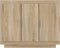 vidaXL - Dressoir - 92x35x75 - cm - bewerkt - hout - sonoma - eikenkleurig