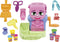 Play-Doh Haarsalon - Speelset met 6 potjes boetseerklei - Inclusief haardroger en accessoires (6 stuks)