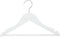 Atmosphera Kids Kinderhanger - Kledinghanger - Wit - 12 stuks - Hout