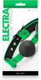 Bondageset Electra Ball Gag Groen