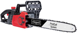 Scheppach Elektrische Kettingzaag CSE2700 - 2700W - 45,5cm zaagblad - 15 m/s zaagsnelheid - Zwart en rood
