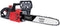 Scheppach Elektrische Kettingzaag CSE2700 - 2700W - 45,5cm zaagblad - 15 m/s zaagsnelheid - Zwart en rood