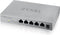 ZyXEL MG-105 - 5-poorts 2,5 Gb unmanaged switch - Plug-n-play 25 Gbps schakelcapaciteit