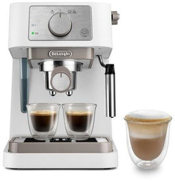 DeLonghi EC260.W - Automatische/handmatige espressomachine - 15 bar pompdruk - Wit