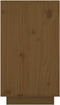 vidaXL - Wijnkast - 23x34x61 - cm - massief - grenenhout - honingbruin