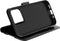 Behello Bookcover iPhone 16 Pro Max - Gel Wallet Hoesje - 3 Kaarten - Zwart
