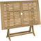 vidaXL Tuintafel inklapbaar 120x70x75 cm massief acaciahout