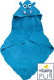 Vitality Pur - Baby Badcape - 100% Katoen - Groen