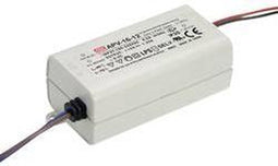 Mean Well APV-16-15 LED-transformator Constante spanning 15 W 0 - 1 A 15 V/DC Niet dimbaar, Overbelastingsbescherming 1