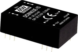 Mean Well DCWN03C-15 DC/DC-convertermodule 100 mA 3 W Aantal uitgangen: 2 x Inhoud 1 stuk(s)