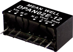 Mean Well DPAN02E-15 DC/DC-convertermodule 67 mA 2 W Aantal uitgangen: 2 x