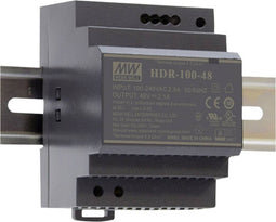 Mean Well HDR-100-48 DIN-rail netvoeding 48 V/DC 1.92 A 92.2 W Aantal uitgangen: 1 x Inhoud: 1 stuk(s)