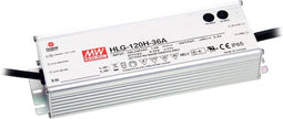 Mean Well HLG-120H-24A LED-driver, LED-transformator Constante spanning, Constante stroomsterkte 120 W 5 A 24 V/DC PFC-