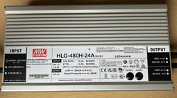 Mean Well HLG-480H-24A LED-driver Constante spanning, Constante stroomsterkte 480 W 20 A 24 V/DC Outdoor, PFC-schakelin