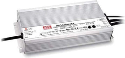 Mean Well HLG-600H-12A LED-driver, LED-transformator Constante spanning, Constante stroomsterkte 480 W 40 A 12 V/DC PFC
