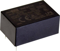 Mean Well IRM-01-9 AC/DC-printnetvoeding 9 V/DC 111 mA 1 W