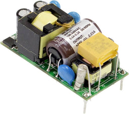 Mean Well MFM-15-5 AC/DC-netvoedingsmodule open 5 V/DC 3 A 1 stuk(s)