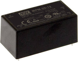 Mean Well MPM-20-3.3 AC/DC-printnetvoeding 3.3 V/DC 4.5 A 14.9 W