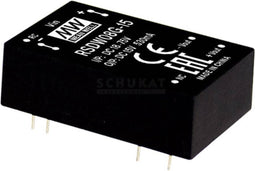 Mean Well RSDW08G-12 DC/DC-convertermodule 666 mA 8 W Aantal uitgangen: 1 x Inhoud 1 stuk(s)