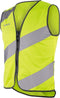 WOWOW Roadie - Reflectievest - Extra zichtbaarheid - Geel/Zwart (3XL)