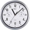 Mebus 06992 Wandklok Quartz 25.5 cm Zilver
